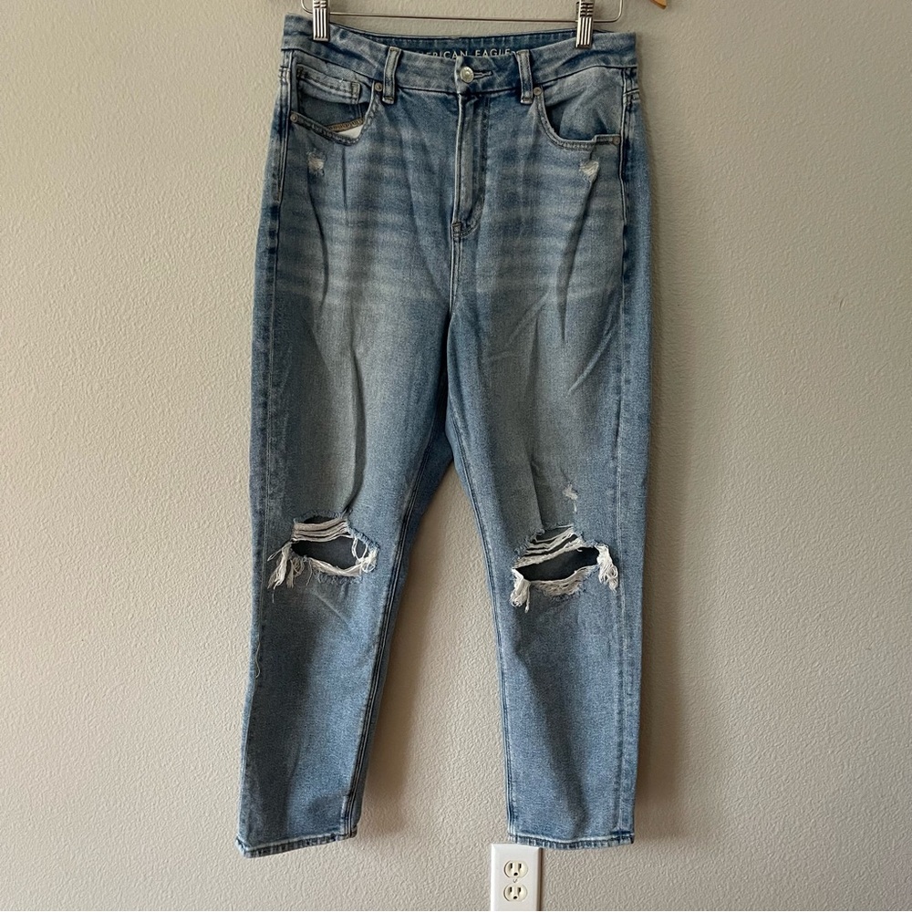 American Eagle Stretch Curvy Mom Jean Size 8